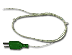 SE001 Type K Thermocouple (Exposed wire, fibreglass insulated)
