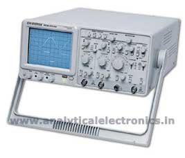 GW Instek GOS-653G / GOS-652G Analog Oscilloscope