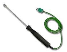 SE004 Type K Thermocouple (Ribbon Surface Probe)