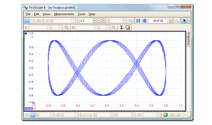 PicoScope 6 XY Mode